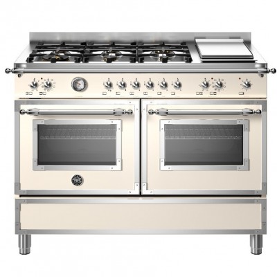 Bertazzoni her126g2eavt 120cm kuchenka nablatowa w kolorze kości słoniowej