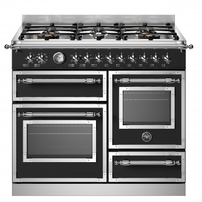 Bertazzoni her106l3enet 100 cm czarna kuchnia z blatem
