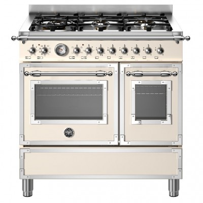Bertazzoni her96l2eavt plan de cuisine 90 cm ivoire