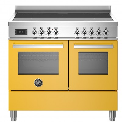 Bertazzoni pro105i2egit 100cm żółta kuchenka indukcyjna nablatowa