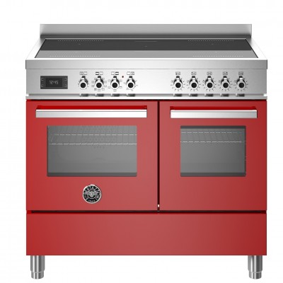 Bertazzoni pro105i2erot cocina de inducción de encimera 100 cm rojo