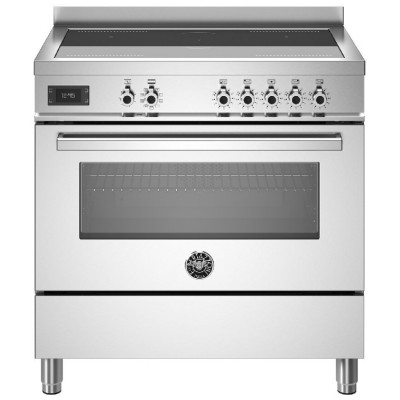 Bertazzoni pro95i1ext 90 cm stainless steel countertop induction cooker