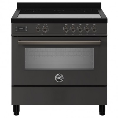 Cuisinière à induction de comptoir en carbone Bertazzoni pro95i1ecat 90 cm