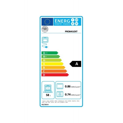 Cuisinière à induction de comptoir en acier inoxydable Bertazzoni pro64i1ext 60 cm