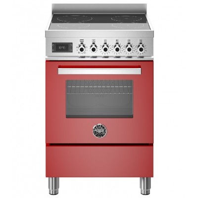 Bertazzoni pro64i1erot cocina de inducción de encimera 60 cm rojo