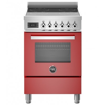 Bertazzoni pro64i1erot cucina induzione da appoggio 60 cm rosso