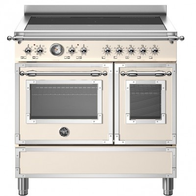 Bertazzoni her95i2eavt Induktions-Arbeitsplattenküche 90 cm Elfenbein