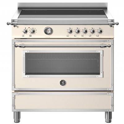 Bertazzoni her95i1eavt encimera cocina inducción 90 cm marfil