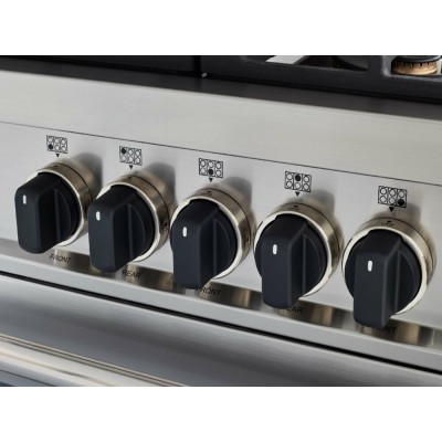 Bertazzoni Mas95c1mxv Arbeitsplatten-Küchenofen und Gasherd 90 cm aus Edelstahl