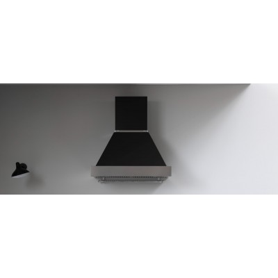 Bertazzoni kc48hertne 120cm okap ścienny, matt black