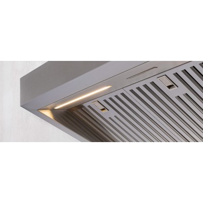Bertazzoni kv90proxt hotte murale inclinée professionnelle en acier inoxydable de 90 cm