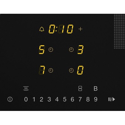 Placa de inducción Miele km 7464 fl 60 cm vitrocerámica negra
