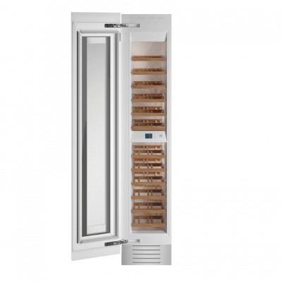 Bertazzoni wc455blp2t built-in wine cellar 45 cm with panel