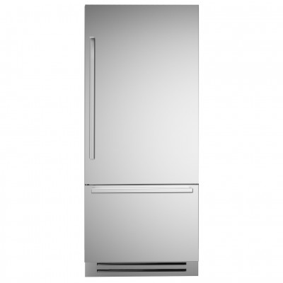 Bertazzoni ref905bbrxtt Réfrigérateur-congélateur professionnel encastrable 90 cm inox + 901462
