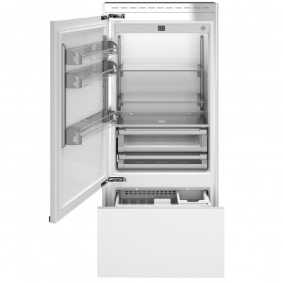 Bertazzoni ref905bblptt frigorífico combi empotrable 90 cm