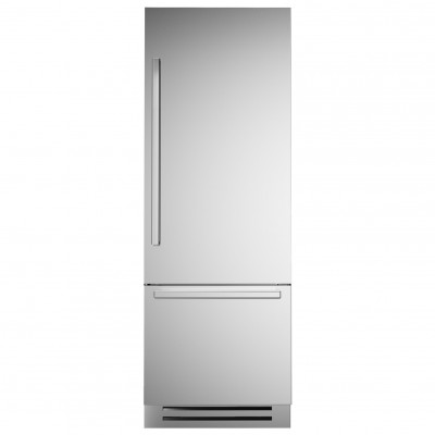 Bertazzoni ref755bbrxtt Professional frigorifero freezer da incasso 75 cm inox + 901467