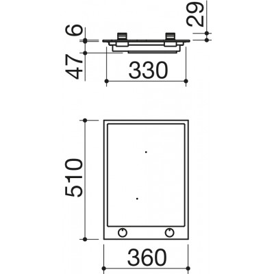 Table de cuisson à induction Barazza 1pbf3id b_free 36 cm