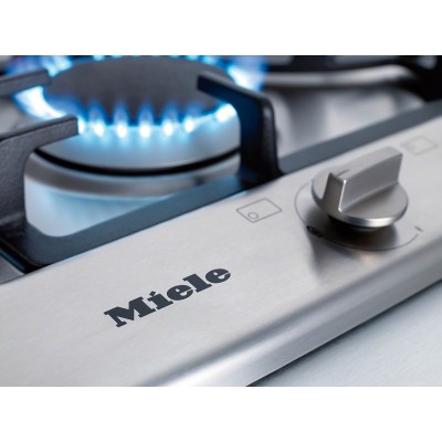 Placa de gas Miele km 2010 g 65 cm acero inoxidable