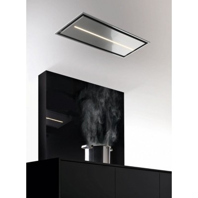 Barazza 1kbas12 b_ambient cappa a soffitto 120 cm inox