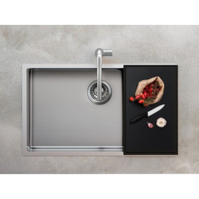Barazza 1rubof316 Außenmischer mit Handbrause aus Edelstahl