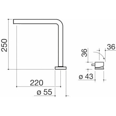 Batidora Barazza 1rubth Thalas plegable de acero inoxidable
