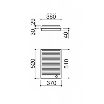 Barazza 1ptibq thalas barbecue extérieur encastrable 40 cm inox