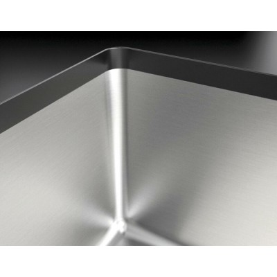 Barazza 1llb616 évier extérieur 57x51 cm acier inoxydable satiné