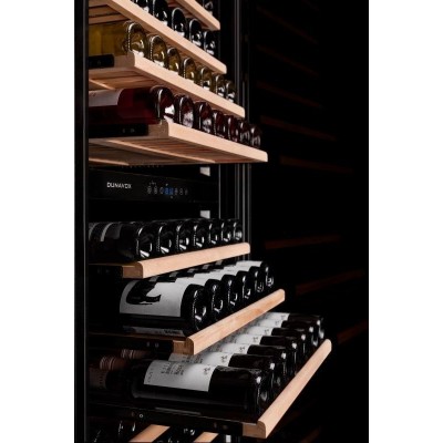 Dunavox dx-181.490dbk  Wine cellar h 183 cm black glass