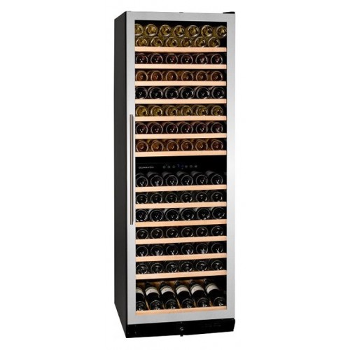 Vinoteca Liebherr EWTgb-2383 empotrable, (2 temperaturas), Frío ventilado  / 2 zonas temp., 122X56X55cms, 158 L, Puerta cristal negro, Clase G