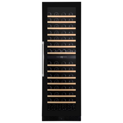 Dunavox dx-123.338db cantina vini h 177 cm vetro nero