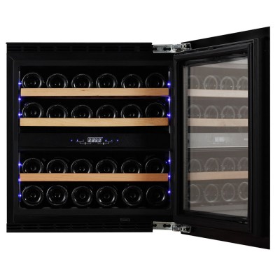 Dunavox davg-25.63dss.to sguardo-25  Built-in wine cellar h 60cm stainless steel