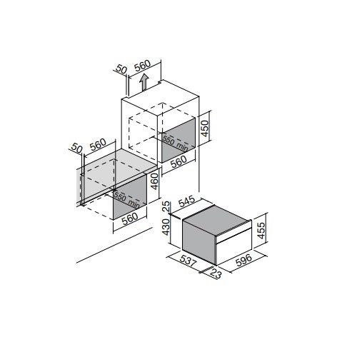 Forno Icon Steel incasso microonde combinato compatto - ICON - Acciaio inox  satinato, Forni, Microonde combinato - Barazza srl