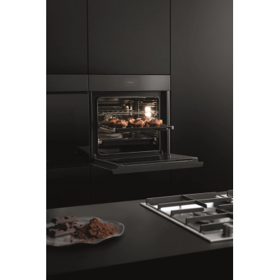 Barazza 1fvapn velvet  Built-in multifunction oven 60cm black glass