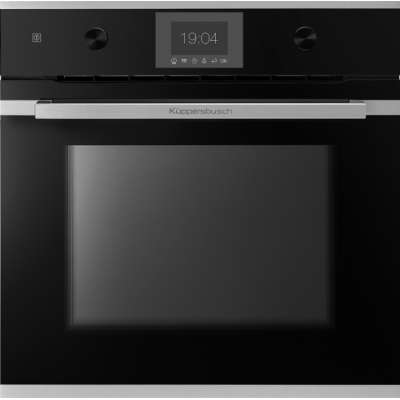 Küppersbusch bp 6350.0 sk - series 3 built-in pyrolytic oven 60 cm black - stainless steel