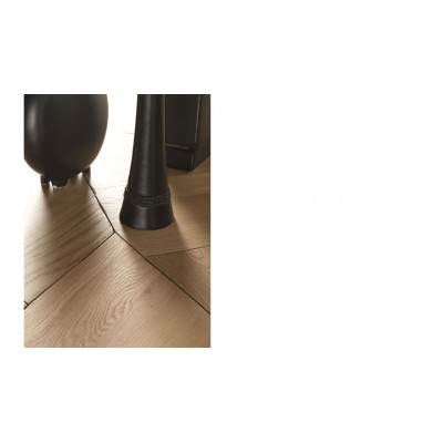 Moderne Holztisch -Glas -Glasbeine