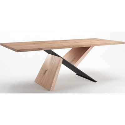 Conarte   Moderner Tisch handgefertigt aus massivem Eichenholz