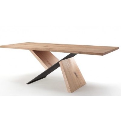 Conarte   mesa moderna hecho a mano en madera maciza de roble