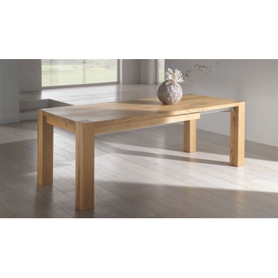 Conarte   Moderner Tisch ausziehbares, handgefertigtes massives Eichenholz