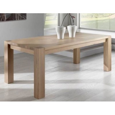 Tavolo allungabile legno rovere massello artigianale