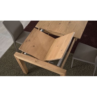 Conarte   table extensible bois de chêne massif fabriqué à la main