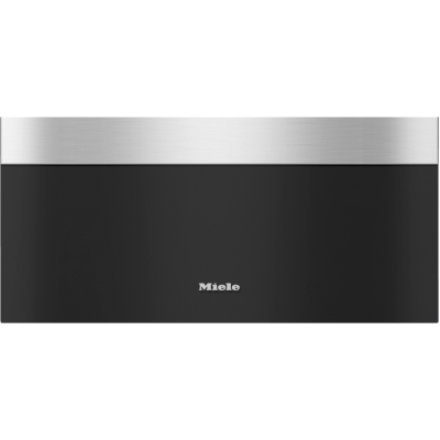 Miele esw 7020 warming drawer h 28 cm black + stainless steel