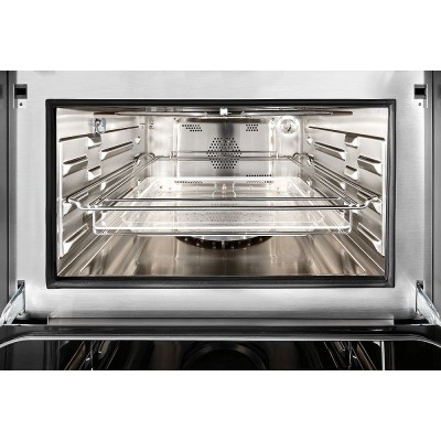 Ilve 645stchsw Professional Plus horno combinado microondas vapor cristal negro