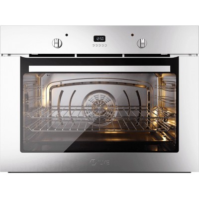 Ilve OV80SLKM3 Pro Line Einbau-Multifunktionsbackofen 80 cm Edelstahl