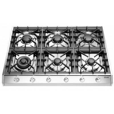 Ilve hcp9656d 90 cm stainless steel countertop gas hob