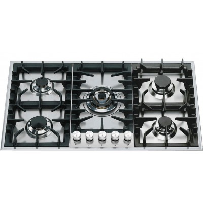 Płyta gazowa ze stali nierdzewnej Ilve hp95c Professional Plus 90cm