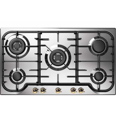 Ilve hcb90ccn Nostalgie hob 86 cm stainless steel