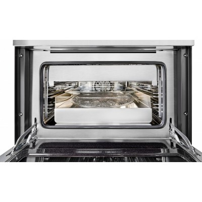 Piekarnik wielofunkcyjny do zabudowy Ilve 645sztct4 Professional Plus h 45 cm szkło czarne