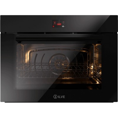 Ilve ov80stct3 Professional Plus horno multifunción 80 cm cristal negro