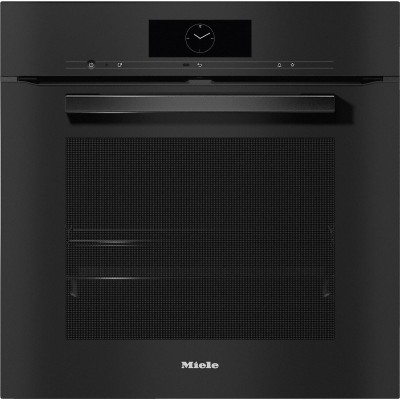 Miele h 7860 bp built-in multifunction oven VitroLine black glass