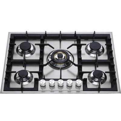 Płyta gazowa ze stali nierdzewnej Ilve hp75c Professional Plus 70cm